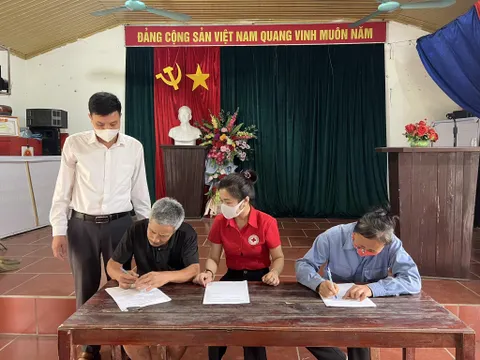 Phú Thọ: Hội Chữ thập đỏ huyện Phù Ninh hỗ trợ sinh kế cho hộ có hoàn cảnh khó khăn