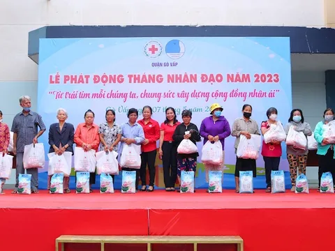 TP Hồ Chí Minh: Quận Gò Vấp sôi nổi các hoạt động trong tháng Nhân đạo 2023