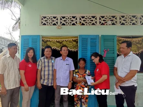 Bạc Liêu: Dự kiến lập Quỹ Chữ thập đỏ tỉnh