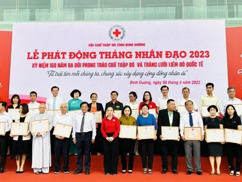 Bình Dương: Nhiều hoạt động ý nghĩa, thiết thực hưởng ứng Tháng Nhân đạo 2023