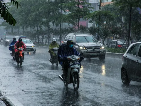 Dự báo thời tiết ngày 9/5: Hà Nội có mưa rào và dông, nhiệt độ thấp nhất 23 độ C