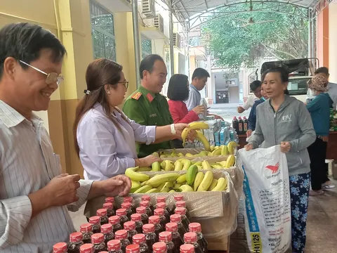 Bình Dương: Xã An Long tổ chức “Chợ 0 đồng” và phát động “Tháng nhân đạo” năm 2023