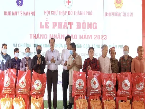 Bình Phước: Thành phố Đồng Xoài phát động Tháng Nhân đạo năm 2023
