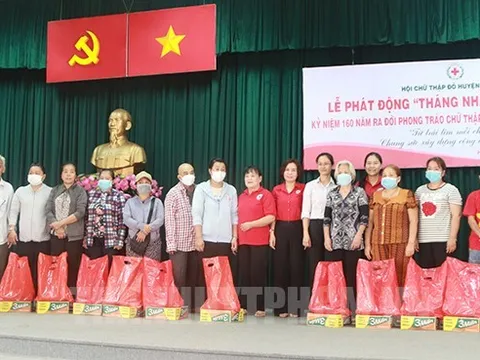 TP Hồ Chí Minh: Huyện Hóc Môn phát động Tháng Nhân đạo năm 2023