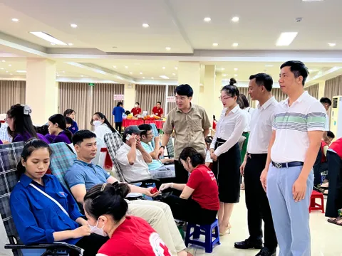 Thanh Hóa: Hưởng ứng ngày thế giới tôn vinh người hiến máu tình nguyện