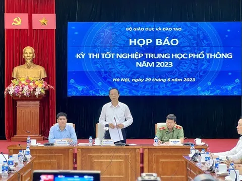 Kết thúc kỳ thi THPT Quốc gia 2023: Chưa ghi nhận tiêu cực, gian lận có tổ chức