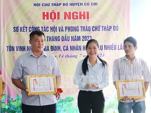 TP Hồ Chí Minh: Huyện Củ Chi đạt 95.84% chỉ tiêu hiến máu tình nguyện Thành phố giao năm 2023