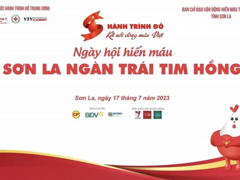 Hành trình Đỏ 2023: Số người hiến máu tăng dần qua các năm tại vùng cao Sơn La