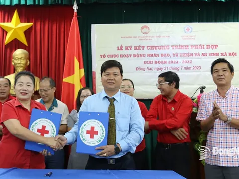 Đồng Nai: Phối hợp thực hiện công tác từ thiện nhân đạo