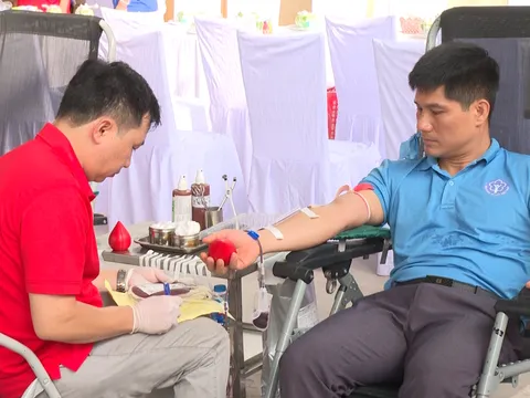 Ngày hội hiến máu Giọt hồng biên cương