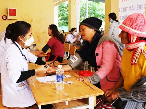 Lâm Đồng: Khám bệnh và phát thuốc miễn phí cho người dân xã Mê Linh