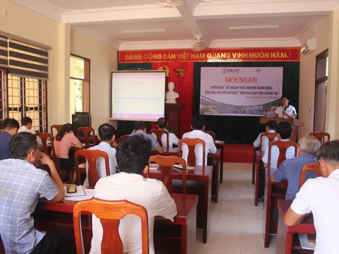 Quảng Trị: Thực nghiệm kế hoạch hành động sớm ứng phó gió bão