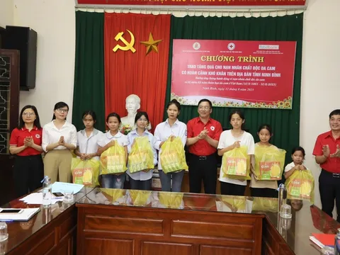 Ninh Bình đồng hành cùng nạn nhân chất độc da cam