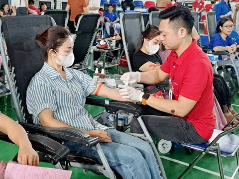 Bắc Giang: Huyện Lục Ngạn tiếp nhận 1.047 đơn vị máu an toàn