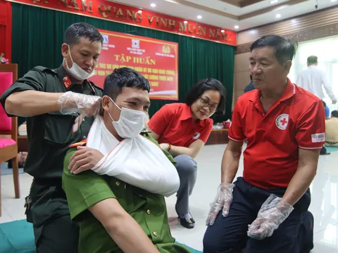 Khai mạc lớp tập huấn sơ cấp cứu tại TP Đà Nẵng