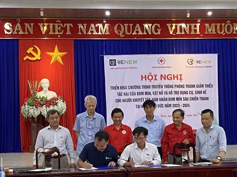 Quảng Ngãi: Hỗ trợ người khuyết tật và nạn nhân bom mìn sau chiến tranh