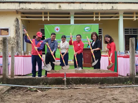 Quảng Trị: Khởi công xây dựng bếp ăn bán trú tại điểm trường xã biên giới