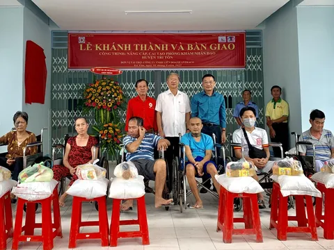 An Giang: Khánh thành phòng khám nhân đạo với tổng kinh phí trên 1 tỷ đồng