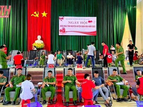 Thanh Hoá: Ngày hội hiến máu tình nguyện ở Quan Hoa vượt chỉ tiêu đề ra