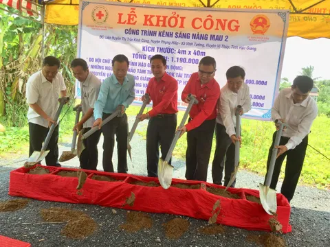 Hậu Giang khởi công xây dựng cầu Nàng Mau 2