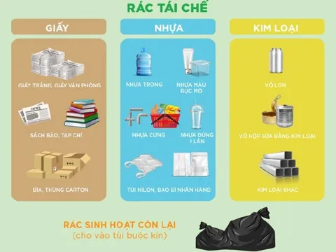 Phân loại rác thải nhựa đúng cách để bảo vệ ngôi nhà chung trái đất