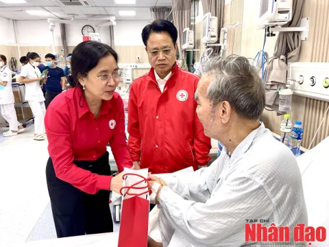 Hội Chữ thập đỏ Việt Nam hỗ trợ khẩn cấp 354 triệu đồng cho các nạn nhân vụ cháy chung cư mini