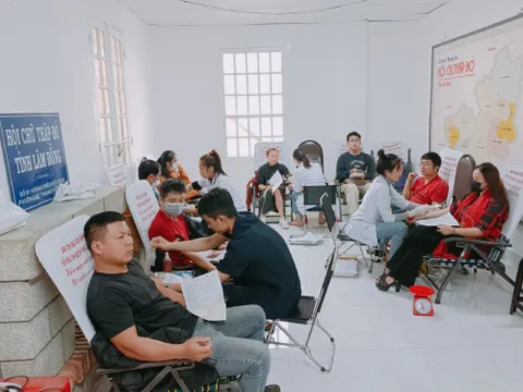 Hội Chữ thập đỏ Lâm Đồng tổ chức ngày hội hiến máu tình nguyện lần thứ 9