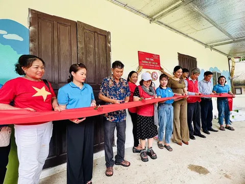 Thanh Hóa: Khánh thành điểm trường mầm non Bản Giá