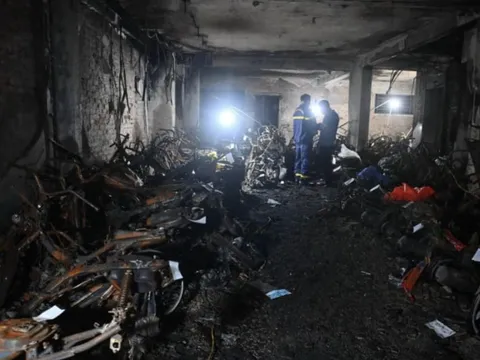 Công bố nguyên nhân vụ cháy chung cư mini khiến 56 người thiệt mạng