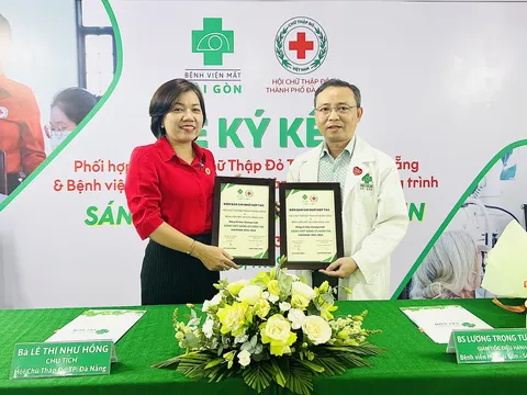 Đà Nẵng: Tổ chức lễ ký kết thỏa thuận hợp tác với Bệnh viện Mắt Sài Gòn Sông Hàn