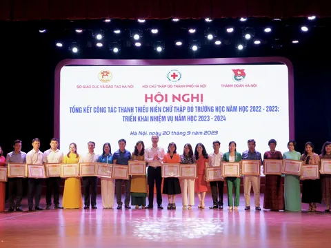 Hà Nội: Trợ giúp gần 200 nghìn lượt người, hỗ trợ hơn 118 tỷ đồng cho hoạt động nhân đạo tại trường học