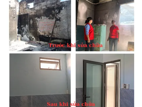 Hội Chữ thập đỏ Đà Nẵng hỗ trợ nhà ở cho người dân khó khăn