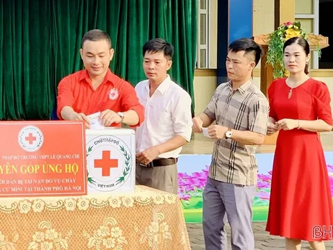 Hà Tĩnh quyên góp hơn 342 triệu đồng hỗ trợ nạn nhân vụ cháy chung cư mini