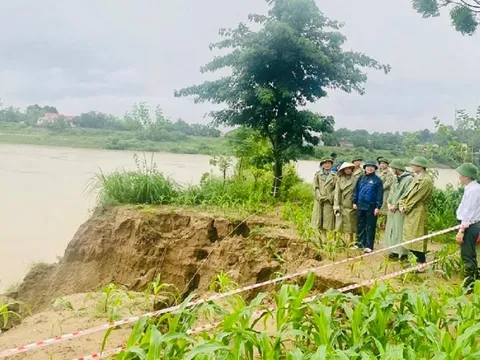 Thanh Hóa: Triển khai ứng phó với mưa lớn, lũ, ngập lụt, lũ quét, sạt lở đất