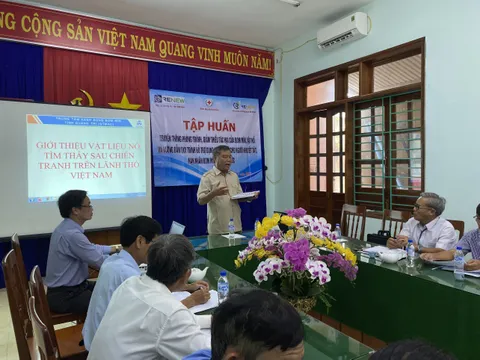 Tập huấn phòng tránh, giảm thiểu tác hại của bom mìn