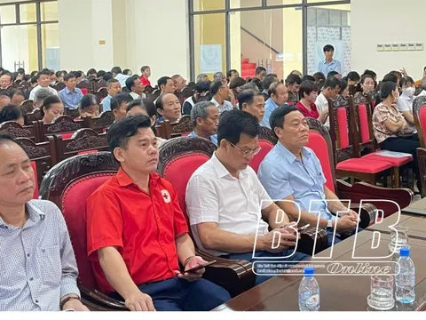 Hội Chữ thập đỏ tỉnh Thái Bình: Tập huấn nghiệp vụ công tác hội và phong trào chữ thập đỏ