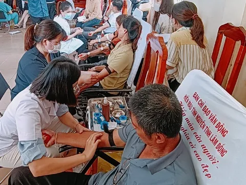 Lâm Đồng: Tổ chức thành công Ngày hội hiến máu tình nguyện đợt 3 tại huyện Lâm Hà