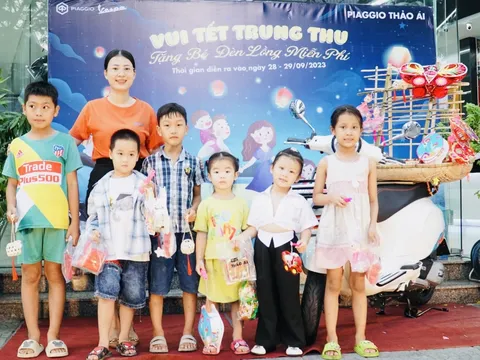 Công ty Thảo Ái trao 150 suất quà trung thu cho các em nhỏ