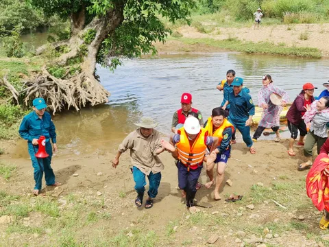 Chủ động diễn tập phòng ngừa, ứng phó thảm hoạ thiên tai