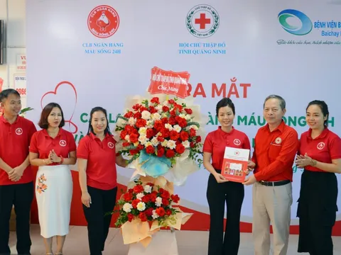Quảng Ninh: Ra mắt Câu lạc bộ Ngân hàng máu sống 24H
