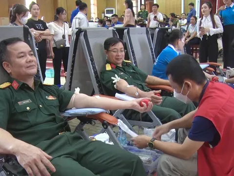 Thanh Hoá: Hơn 1.400 người tham gia hiến máu nhân đạo tại Thị xã Nghi Sơn
