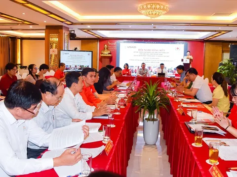 Tổng kết dự án "Nâng cao năng lực ứng phó khẩn cấp cho Hội Chữ thập đỏ Việt Nam"