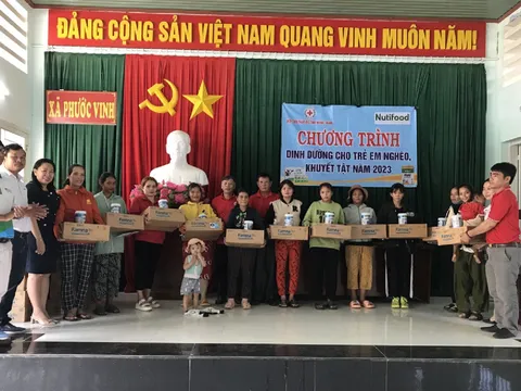 Ninh Thuận: Hưởng ứng Chương trình "Dinh dưỡng cho trẻ em nghèo, khuyết tật"