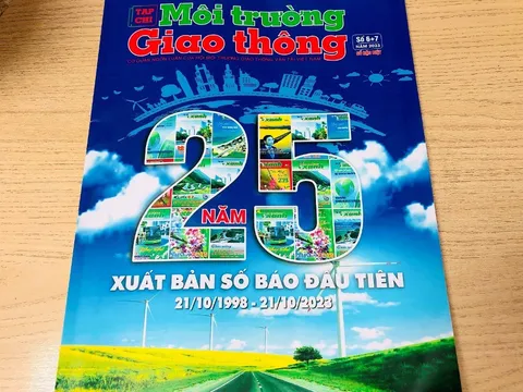 Chặng đường dài 25 năm phát triển của Tạp chí Môi trường Giao thông