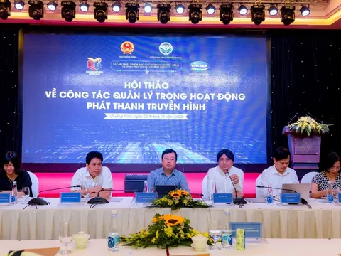 “Hội thảo về công tác quản lý trong hoạt động phát thanh, truyền hình” - Tìm giải pháp để tiếp tục phát triển bền vững