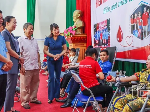 Thái Nguyên: Tiếp nhận 275 đơn vị máu tại Ngày Hội hiến máu tình nguyện