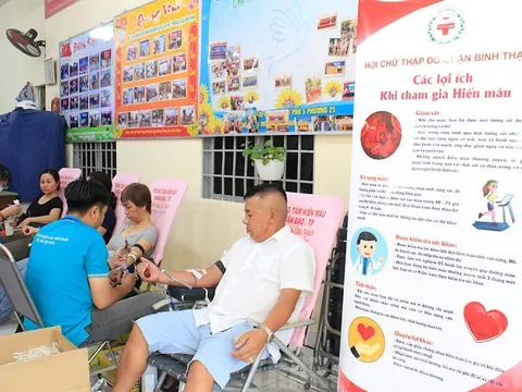 TP Hồ Chí Minh: Ra mắt điểm hiến máu Chữ thập đỏ quận Bình Thạnh
