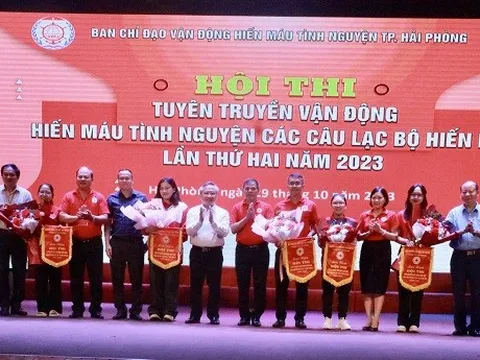 Sôi nổi Hội thi tuyên truyền vận động hiến máu tình nguyện