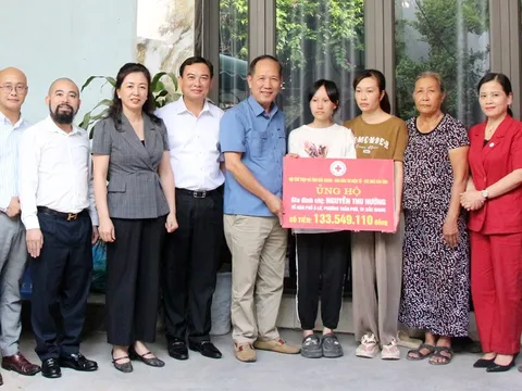 Trao hơn 133 triệu đồng hỗ trợ gia đình hoàn cảnh khó khăn tại TP Bắc Giang