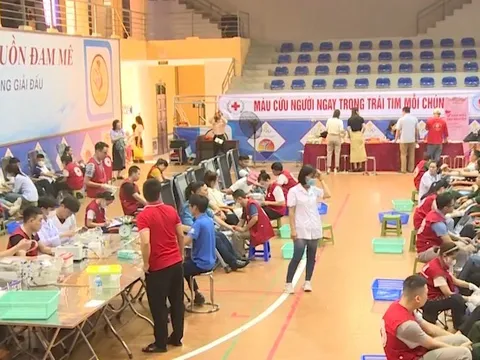 Ngày hội hiến máu tình nguyện tại thành phố Sầm Sơn năm 2023